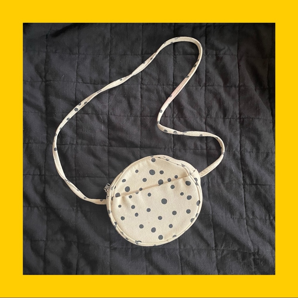 Baggu polka dot canvas crossbody